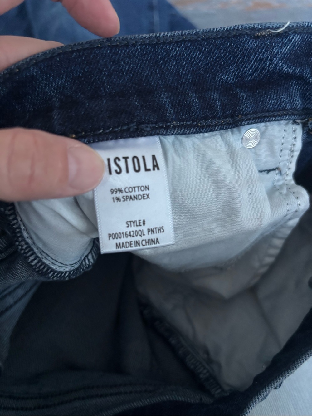 Pistola Women’s Dark Wash Denim Flare Jeans Size 26 - Picture 3 of 4